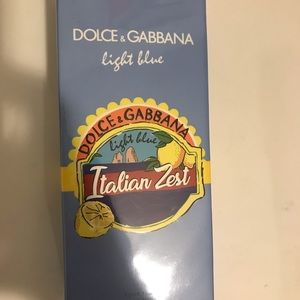 Dolce & Gabbana Light Bl Italian Zest NEW NOT OPEN